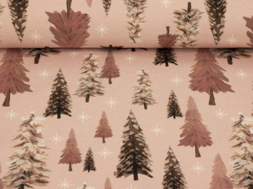 Weihnachtsstoff, Jersey von Swafing
